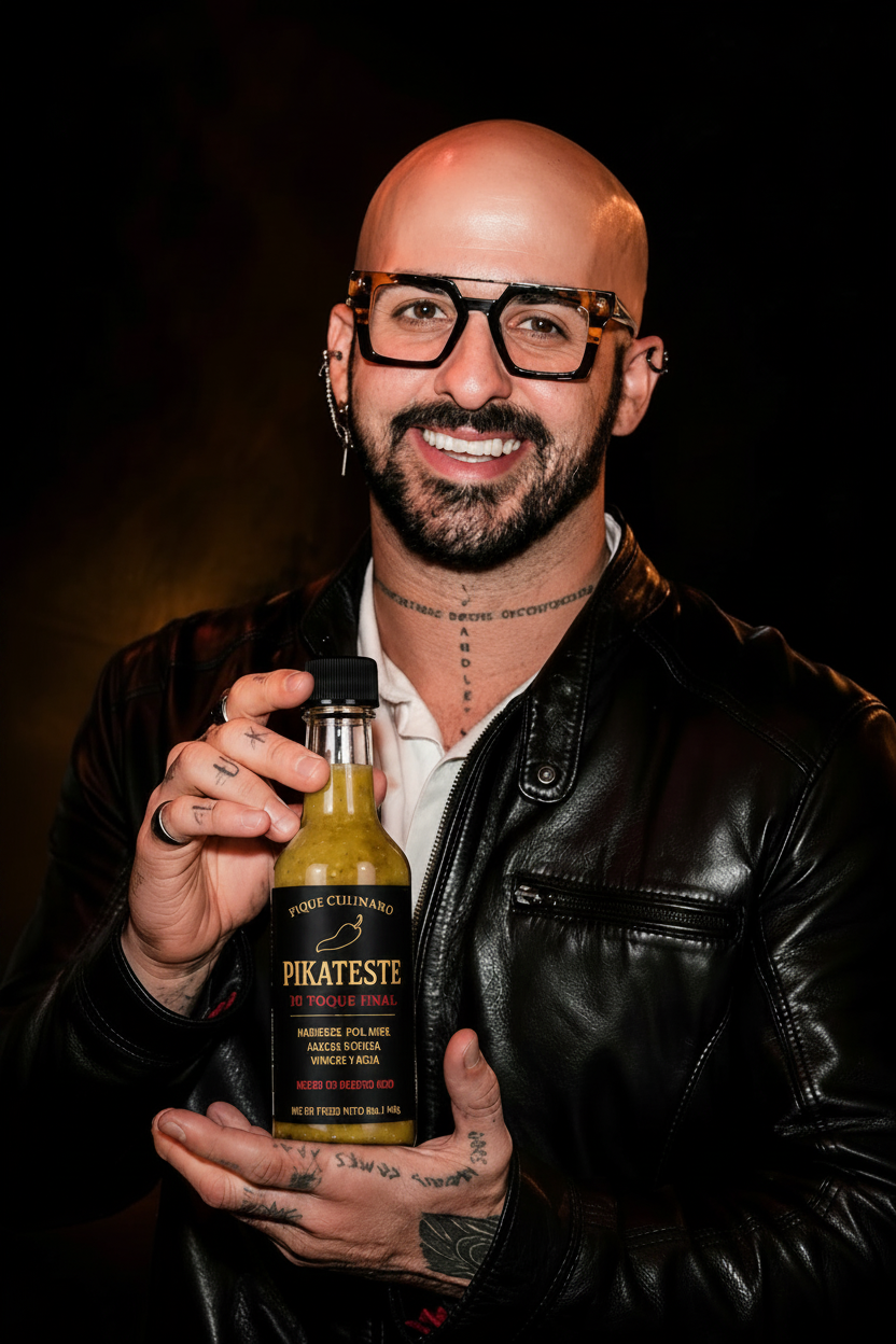 Israel Bravo, mixólogo puertorriqueño y creador de Pikateste